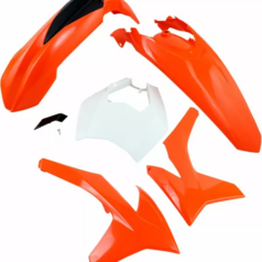 KTM - svart/orange/vit - EXC/EXC-F 125-350 12-13 OEM