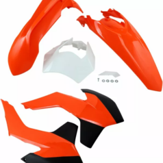 KTM - orange/svart/vit - EXC/EXC-F 125-350 14-16 OEM