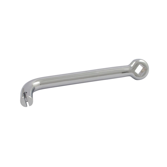 Clutch release lever. Chrome - 68-E79 Big Twin och många anpassade applikationer där 4-växlad transmission med spärrtopp används