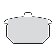 Brake pads rear - Bak: 82-E87 FXST, FXR, XL Sportster; 84-85 FX; 83-86 FXWG