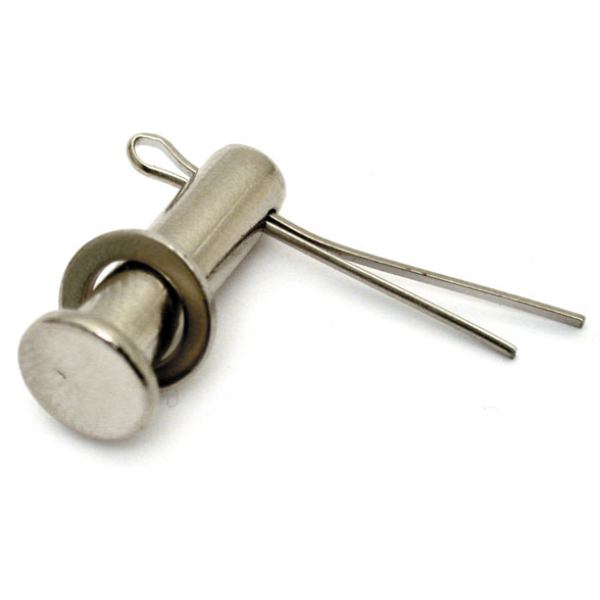 Clevis pin, brake linkage / brake rod - Bromsstång bak: 37-57 Big Twin; 52-74 K, KH, XL SportsterH, XL SportsterHC; 35-52 W, WL.