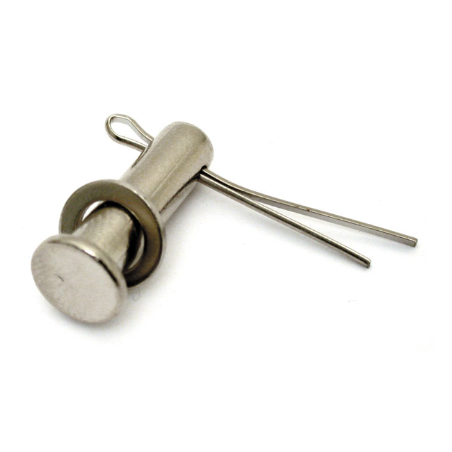 Clevis pin, brake linkage / brake rod - Bromsstång bak: 37-57 Big Twin; 52-74 K, KH, XL SportsterH, XL SportsterHC; 35-52 W, WL.