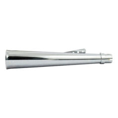Sei megaphone universal muffler 21" long chrome - 1 3/4" diameter samlingsrör.