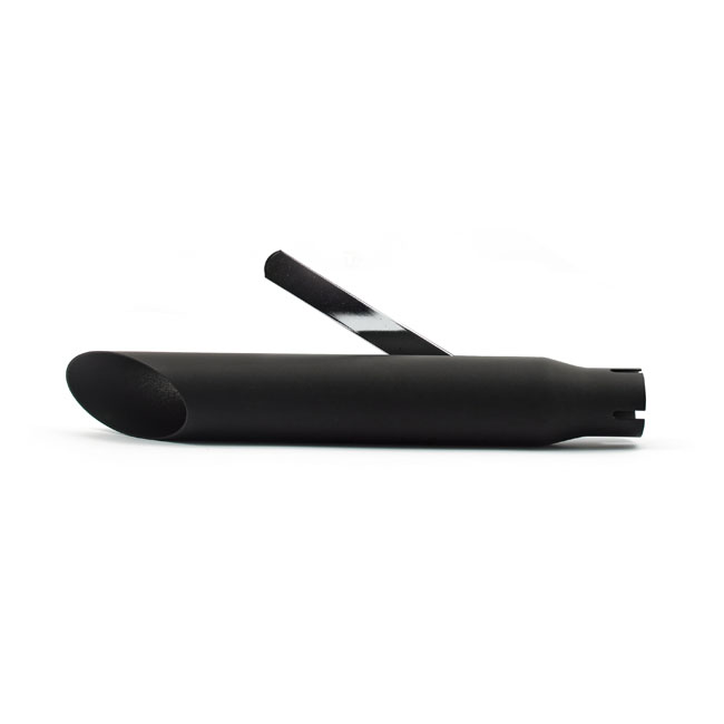 Super slash universal muffler 16-1/2" long black - 1 3/4" grenrörs diamete