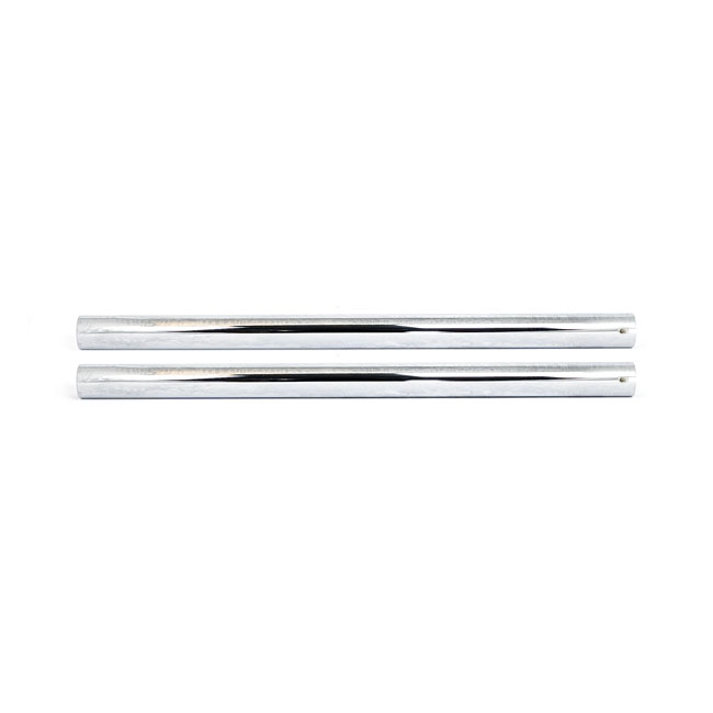 Universal head pipe extension set 30" long chrome - 1-3/4" huvudrör.
