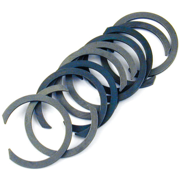 Retaining ring, roller bearing transmission mainshaft - 52-56 K, KH; 57-E84 XL Sportster