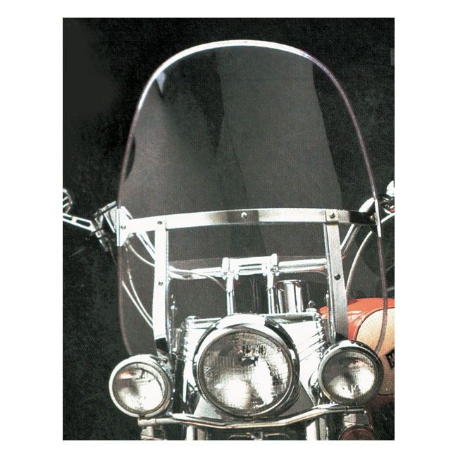 FLH beaded windshield assembly - imported - 60-84 FL, FLH