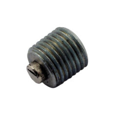 Oil drain plug. 1/4"-18 N.P.T. Magnetic - Avtappningsplugg för gaffelskjuter: 49-E77 FL . 
Avtappningsplugg för vevhus: 77-22 XL Sportster; 08-12 XR1200 (2 begagnade) . 
Växellåda: 01-16 Dyna, FLT/Touring; 
Oljepump: 68-99 Big Twin 
Oljetank & transmission: 00-16 Softail. 
Primär: 79-84  FLT/Touring; 82-84  FXR; 07-16 Softail, Dyna, FLT/Touring; 04-22 XL Sportster.