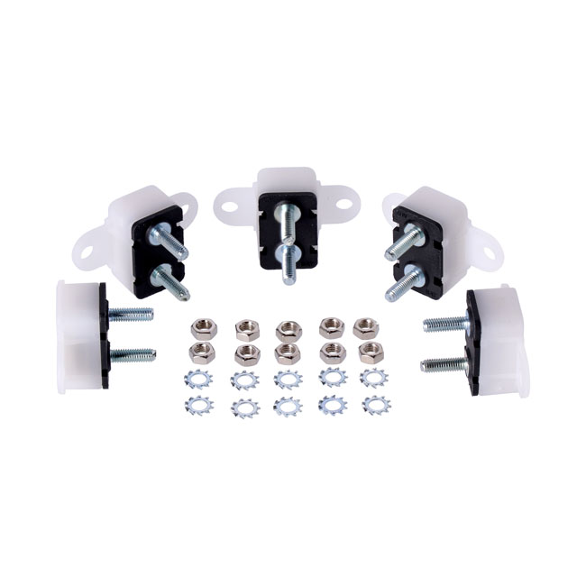 Circuit breaker, automatic. Dual mount, plastic. 40A