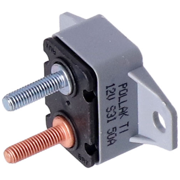 Circuit breaker, automatic. Dual mount, plastic. 50A - Bild 2