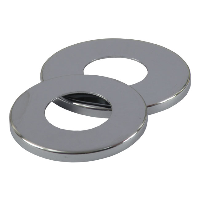 Dust shield kit, frame neck bearings - 49-84 FL, FLH; 84-17 Softtail; 80-13 FLT/Touring; 91-05 Dyna; 82-03 XL Sportster