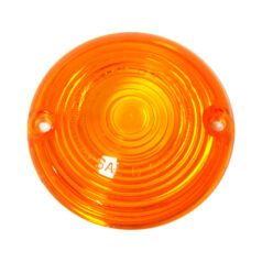 36-85 FL style turn signal replacement lens. Amber - 63-85 FL, FLH