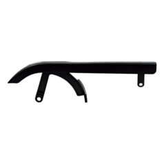 Upper belt guard, XL Sportster. Black - 91-99 XL Sportster