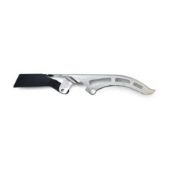 Shorty upper belt guard. Chrome - Softail: 2007 FXTS, FXSTB, FXSTC, FLSTF