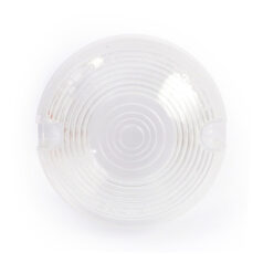 Turn signal domed lens. Clear - Pre-2001 H-D med kupolformade linsblinkers