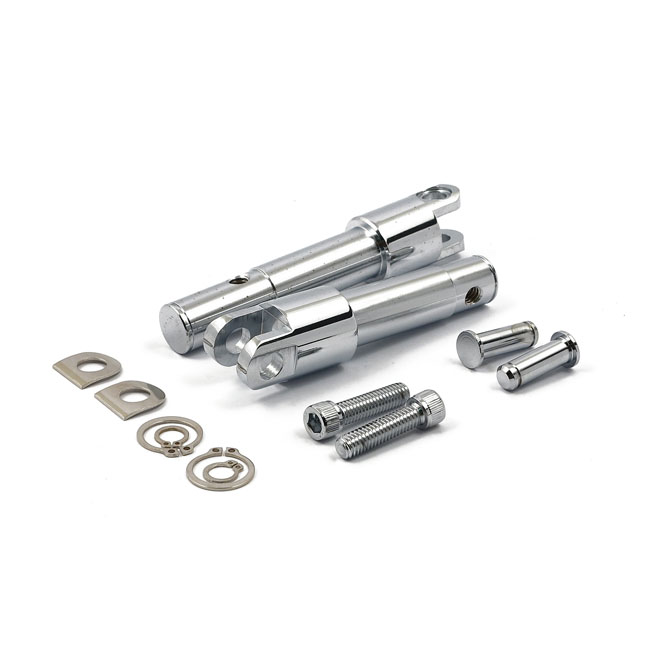 Foot peg conversion bracket kit. STD length. Chrome - 10-22 XL1200X; 18-20 XL1200XS; 11-20 XL1200C; 12-16 XL1200V