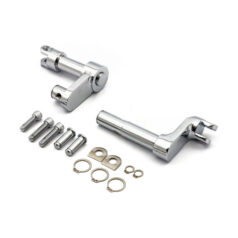 Foot peg conversion bracket kit . +2" extended. Chrome - 10-22 XL1200X; 18-20 XL1200XS; 11-20 XL1200C; 12-16 XL1200V