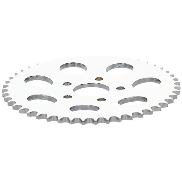 Rear sprocket, chrome. 48t - 73-85 4-växlad Big Twin; 79-81 XL Sportster - Bild 4