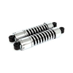 Shock absorbers 12", without cover. Chrome - 73-86 4-Speed ​​FL, FX, FXWG  (Exkl Softail) Standardlängd