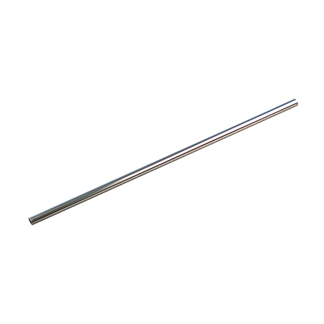 Front brake cable tube. Chrome - 52-72 K, XL Sportster; 71-72 FX