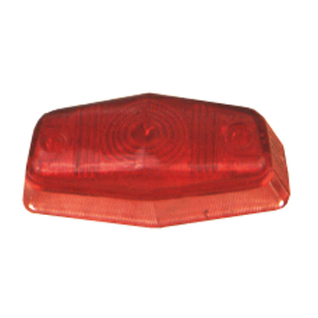 Replacement lens, for custom Lucas taillight. ECE - Custom Lucas bakljus