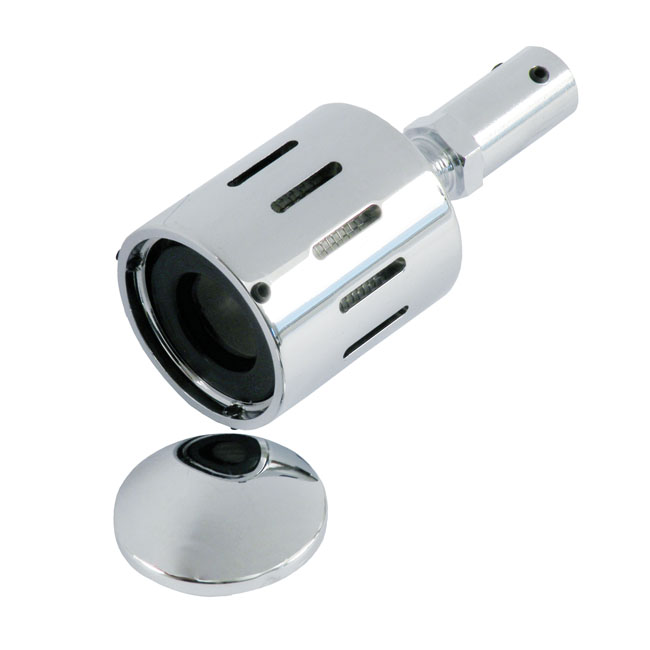 Sifton style breather cannister & connector tube kit - Evo Big Twin-modeller och vissa SE-modeller med crossover-metallventil i stålstil