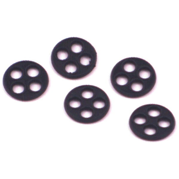 MCS, 4-hole viton discs for petcocks