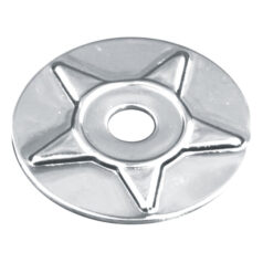 Star washers, chrome plated - Universal