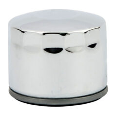 MCS, spin-on oil filter. Chrome - 80-E84 XL Sportster; L82-84 FL, FX; 85-86 FXWG, FXSB, FXEF (exkl. FXST)