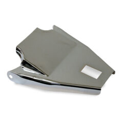 Softail upper frame cover for solo seats. Chrome - 86-99 Softail (exkl. FLSTS)