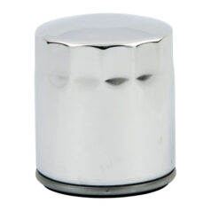 MCS, spin-on oil filter. Chrome - 1999 Softail; 99-17 Twin Cam; 17-20 M8