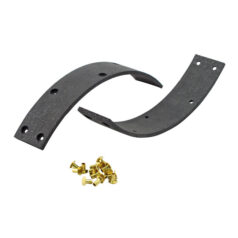 Brake drum linings, rear - 38-57 Big Twin