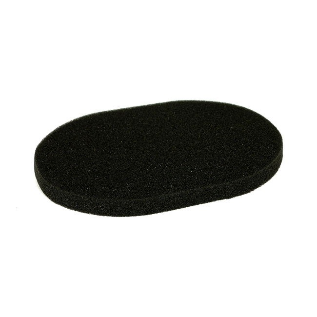 Replacement foam air filter element, oval - Universal