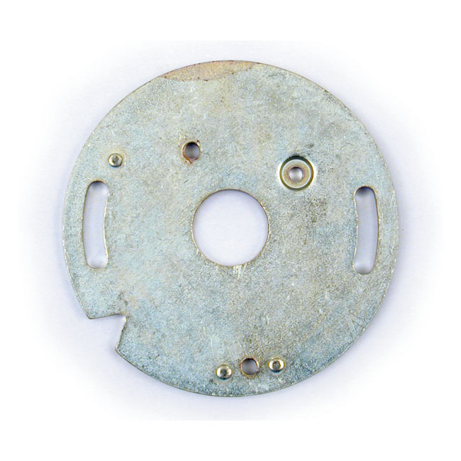 Ignition point plate - 70-99 Big Twin-modeller (exkl. Twin Cam) och 71-03 Sportster. Med mekanisk avancerad tändning