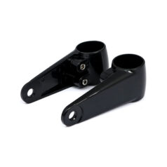 Clampah, side-mount headlamp bracket assembly. Black - 35 mm, 39 mm och 41 mm gaffelrör