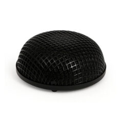 Breather style air cleaner assembly, round. Black - 66-88 Big Twin; 66-87 XL Sportster . Med Keihin, Bendix och Tillotson förgasare (exkl. CV förgasare)