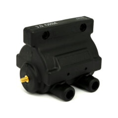 Early OEM style coil for evo. 12v, 3 ohm. Black - 65-99 Big Twin; 65-03 XL Sportster. För elektronisk tändning (exkl. Twin Cam & andra enkelbrandapplikationer) i specialanpassade applikationer. (Dual fire, förgasade modeller)