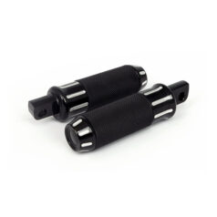 Cobra footpegs. contrast machined - Alla traditionella H-D hanfästen. (Exkl. ryttare/passagerare på: 18-24 Softails; 20-21 Livewire. Exkl. ryttare plats på: 15-20 XG; 10-22 XL1200X/XS; 11-20 XL1200C; 12-16 XL1200V)