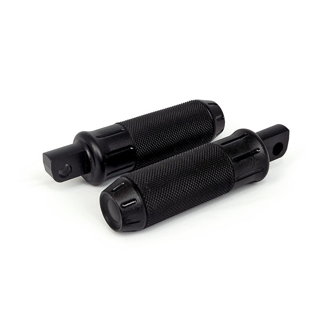 Cobra footpegs. stealth tone black - Alla traditionella H-D hanfästen. (Exkl. ryttare/passagerare på: 18-24 Softails; 20-21 Livewire. Exkl. ryttare plats på: 15-20 XG; 10-22 XL1200X/XS; 11-20 XL1200C; 12-16 XL1200V)