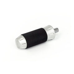 Cobra shift/brake peg. Shot peened chrome - 5/16-24 gängad