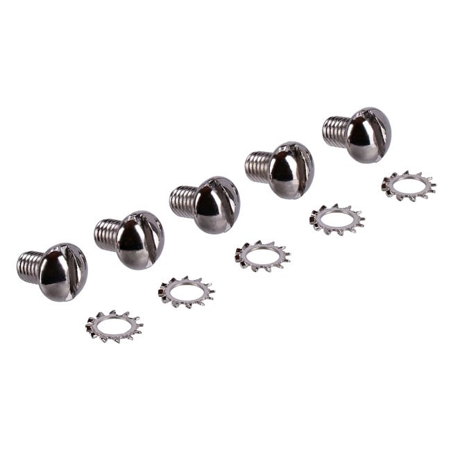 Star hub screws & washer set - 36-66 Big Twin