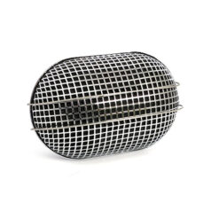 Breather style air cleaner assembly, oval. Chrome - 66-88 Big Twin; 66-87 XL Sportster . Med Keihin, Bendix och Tillotson förgasare (exkl. CV förgasare)
