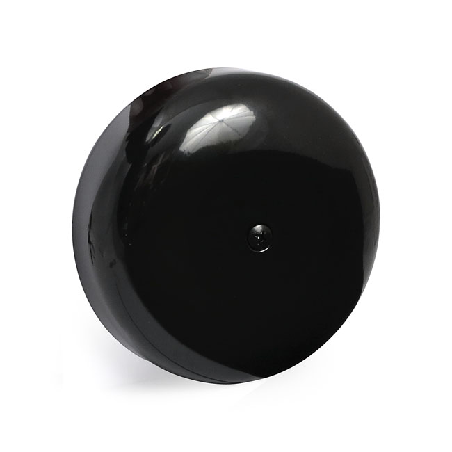 7" round air cleaner assembly. Black - 66-88 Big Twin; 66-87 XL Sportster . Med Keihin, Bendix eller Tillotson förgasare (exkl. CV)