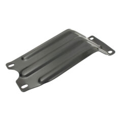 Engine skid plate. Ribbed. Black - 36-99 Big Twin (exkl. FXR, FLT/Touring; Dyna och Twin Cam-modeller); 37-48 Big Twin Flatheads