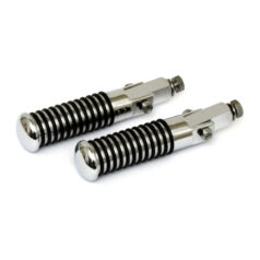 Sundance O-ring foot pegs. Universal 1/2-20 mount. Chrome - Universal