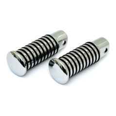 Sundance O-ring foot pegs. Large diameter. Female mount - Traditionellt tidigt HD-honfäste
