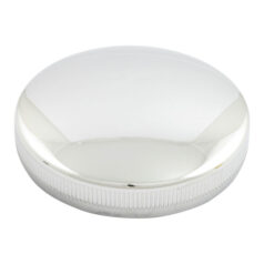 Early bayonet style gas cap, non-vented left side. Chrome - 36-82 H-D