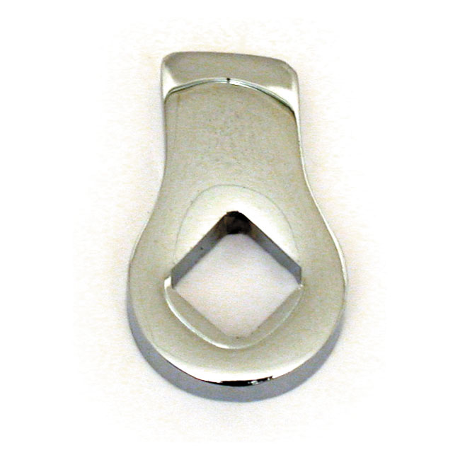 Jiffy leg stop. Chrome - 37-84 FL, FX; 84-06 Softtail; 80-08 FLT/Touring