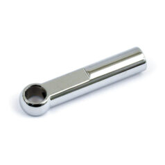 Clevis, shifter rod end. Chrome - 37-E79 FL; 37-73 45" Flathead-handväxling; 51-66 FL fotväxling