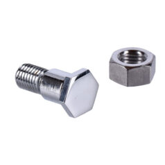 Shifter shoulder bolt and nut - 47-65 Big Twin; 47-73 45" Flathead. Hand shift-modeller